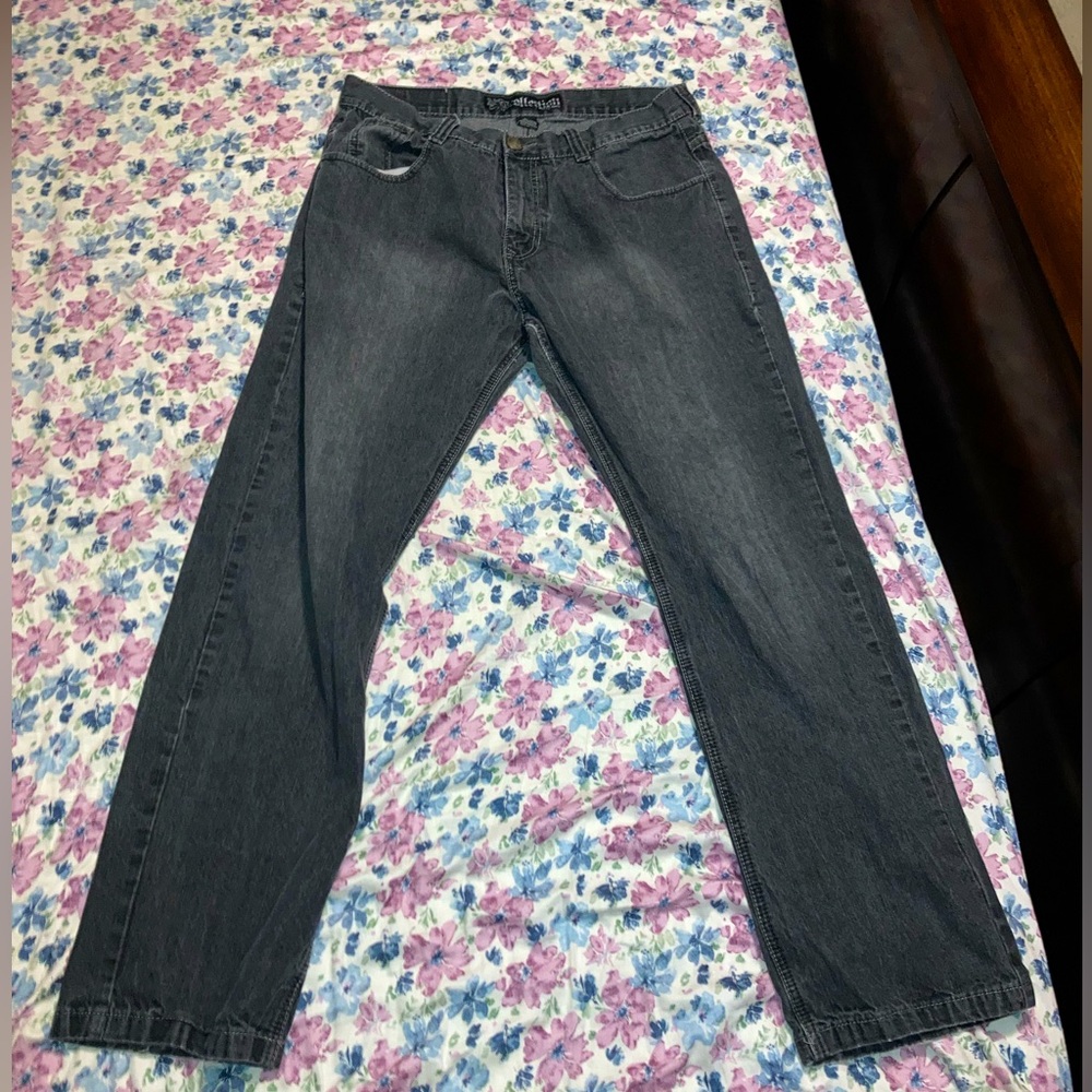 Size 36 Distressed Vintage Men’s Black South Pole Jeans